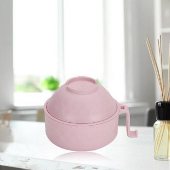 Instant Noodles Bowl Set with Draining Soup & Spoon