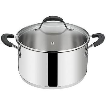Casseruola Lagostina 012896031618 TEMPRA Fonda con coperchio Acciaio l