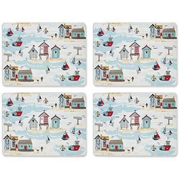 Placemat Set: Beside the Sea by Cooksmart (4 pieces)