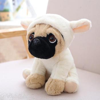Juguete de Peluche Pug “Encanto” – 20 cm de Lindo Cachorro
