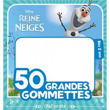 La Reine des Neiges: 50 grandes gommettes