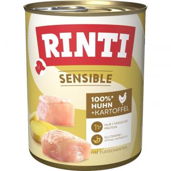 Rinti Sensible Huhn & Kartoffel – 6x800 g Paket