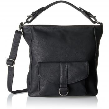 Dalila Fritzi – Schwarze Damen‑Business­tasche (4×11×19,5 cm)