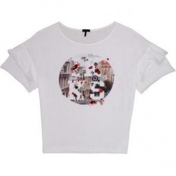 Ikks Camiseta Infantil Manga Curta Dibiliou