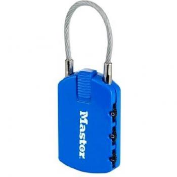 Cadenas à combinaison avec porte-étiquette pour bagages