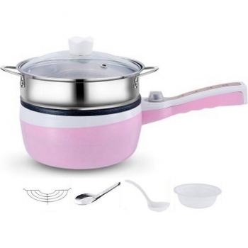 DMWD 2L All‑In‑One Mini Electric Pot – Non‑Stick, Multi‑Task (Rice, Stew, Fry, Hotpot)