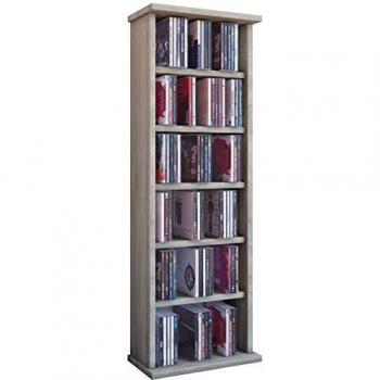 Estantería Vostan 4 Placas Madera CD/DVD