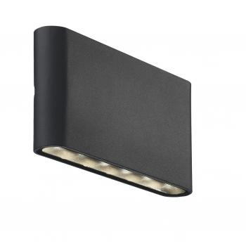 Nordlux Kinver 84181003 LED-Außenwandleuchte LED LED fest eingebaut 6 W Schwarz