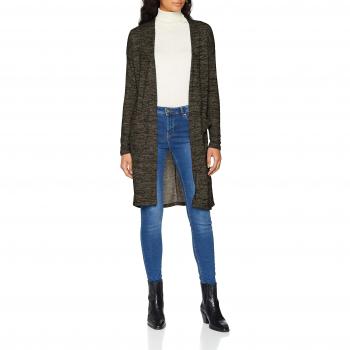 Cardigan Only Onlbilla L/s para Mujer, Color Marrón Oscuro Melange, Talla 40