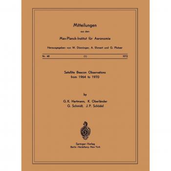 Hartmann, G. K.: Satellite Beacons Observations from 1964 to 1970