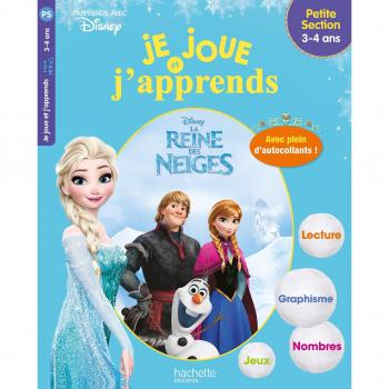 Je joue et j'apprends Reine des Neiges 3-4 ans