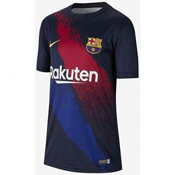 FCB Y NK Dry Shirt Dunkle Obsidian/Varsity Mais für Jungen und Mädchen (Nike)