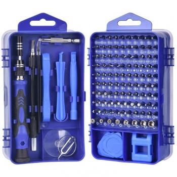 Herramientas 115‑in‑1 para iPhone, Xiaomi y Huawei