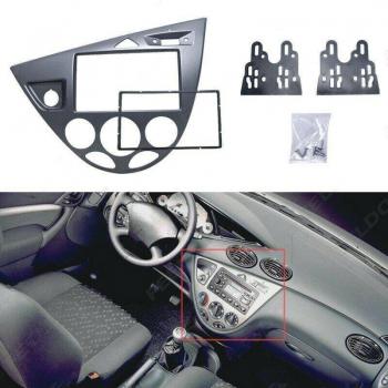 Bisel de montaje 2 DIN y trim kit para estéreo Ford Focus/Ford Fiesta