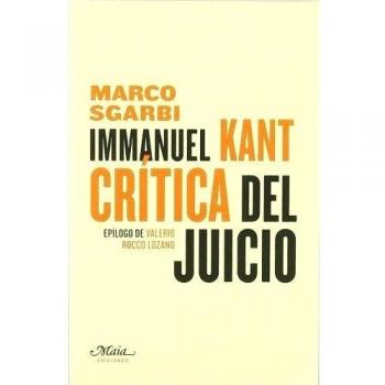Immanuel kant. Crítica del juicio