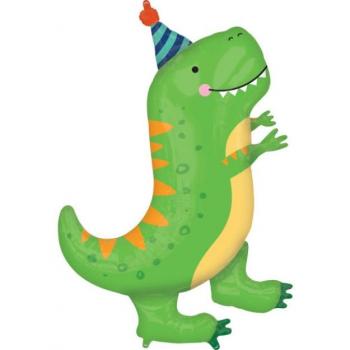 Riesiger Dino-Ballon aus Aluminium