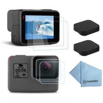 Lens protecteur trempé Rhodesy pour GoPro Hero 7