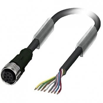 Siemens 3SX5601-2GA03 Anschlussleitung mit geradem M12 Stecker