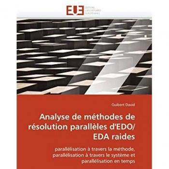 Analyse de méthodes de résolution parallèles d'EDO/EDA raides: parallélisation à travers la méthode, parallélisation à travers le système et parallélisation en temps