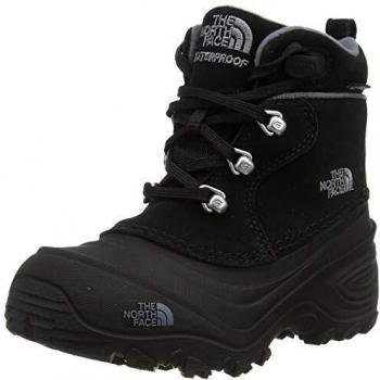 THE NORTH FACE Kinder Y Chilkat Lace II Sneakers, Tnf Blk/Zinc Gr Kz2, 32 EU