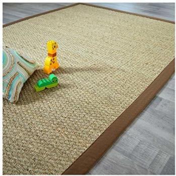 Alfombra Natural de Junco y Algodón