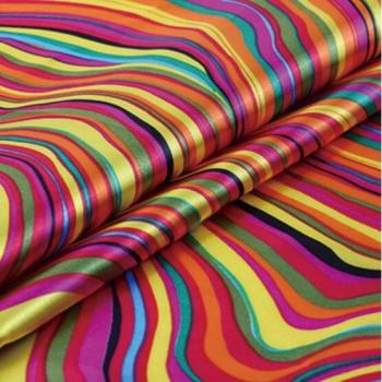 Tilda Floral Satin Fabric