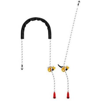 4‑Metre White/Yellow Grillon Lanyard by Petzl