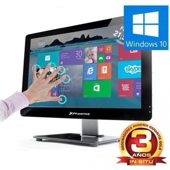 PC Todo en Uno Phoenix Constellation Táctil Intel Core i3 4GB DDR3 1TB LED 21.5 RW WiFi Webcam W8.1