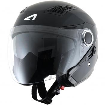 Astone Jet Helm Matte Black L