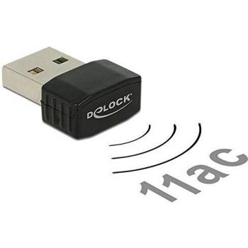 Delock USB 2.0 Dualband WLAN ac/a/b/g/n Nano Stick 433 + 150 Mbps