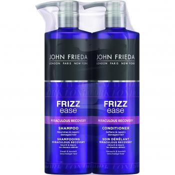 John Frieda Frizz Ease Miraculous Recovery Shampoo and Conditioner Duo, 1000 ml