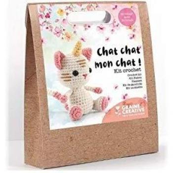 Kit crochet licorne chat 150 mm