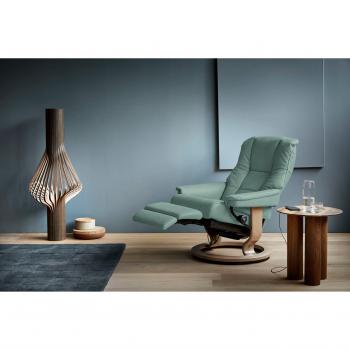 Relaxsessel „Mayfair“ Stressless – Grüne Variante, elektrisch motorisiert, 88 cm Breite, 102 cm Höhe, 76 cm Tiefe