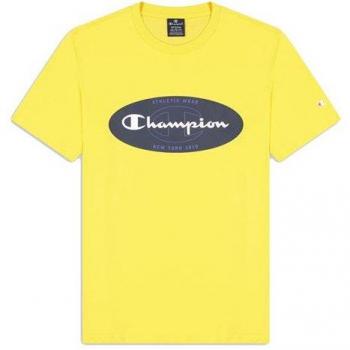 Vêtement Sportif Champion Jaune T-shirt Homme Crewneck