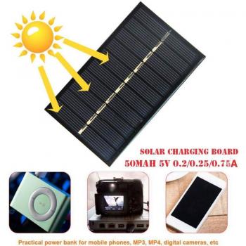 Batterie portable solaire pour alimentation d'urgence