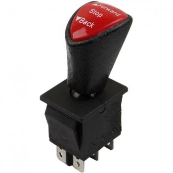 DPDT Latching Slide Rocker Switch KCD4-604-6P