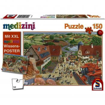 Schmidt Spiele Discover the Farm Puzzle 150 pezzi