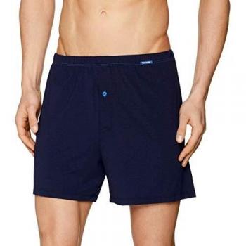 Skiny Herren Boxershorts, Cool Comfort, Blau, Größe L