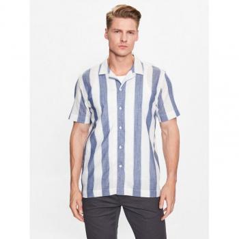 Freizeithemd mit Streifen in Blau