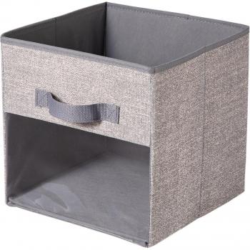 20L Non-woven Fabric Organizer Box with Clear Window
