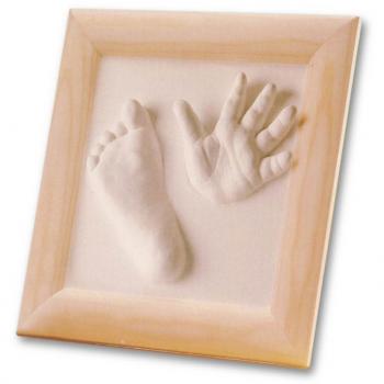Set de huellas de yeso para bebés