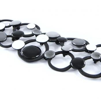Bracelet Arlequin Nuance Noire
