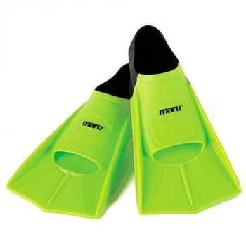 Power Lime‑Black Dive Fins