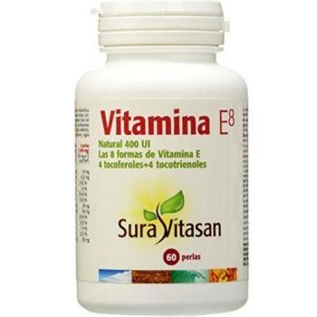 Pack de 2 uds Vitamina E Natural 400Ui 60Perlas de Sura Vitasan SURA VITASAN PACK