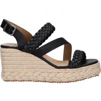 Sandalias Negras MTNG 50698 C52699-GUANSHUN para Mujer