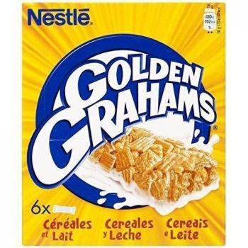 Nestle Golden Grahams Breakfast Cereal Bars 150 g