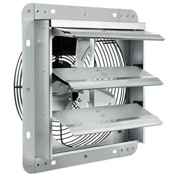 Extractor de Aire de Aluminio 26,2 x 26,2 cm