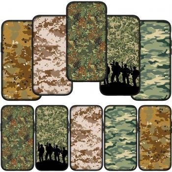 Housse de Téléphone Camouflage pour Samsung et Huawei