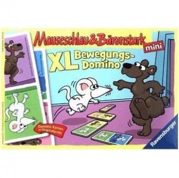 Mauseschlau & Bärenstark XL Bewegungs‑Domino (Ravensburger 21354)
