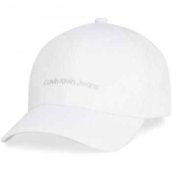 Calvin Klein Jeans Damen Kappe Institutional K60K608849 Weiß